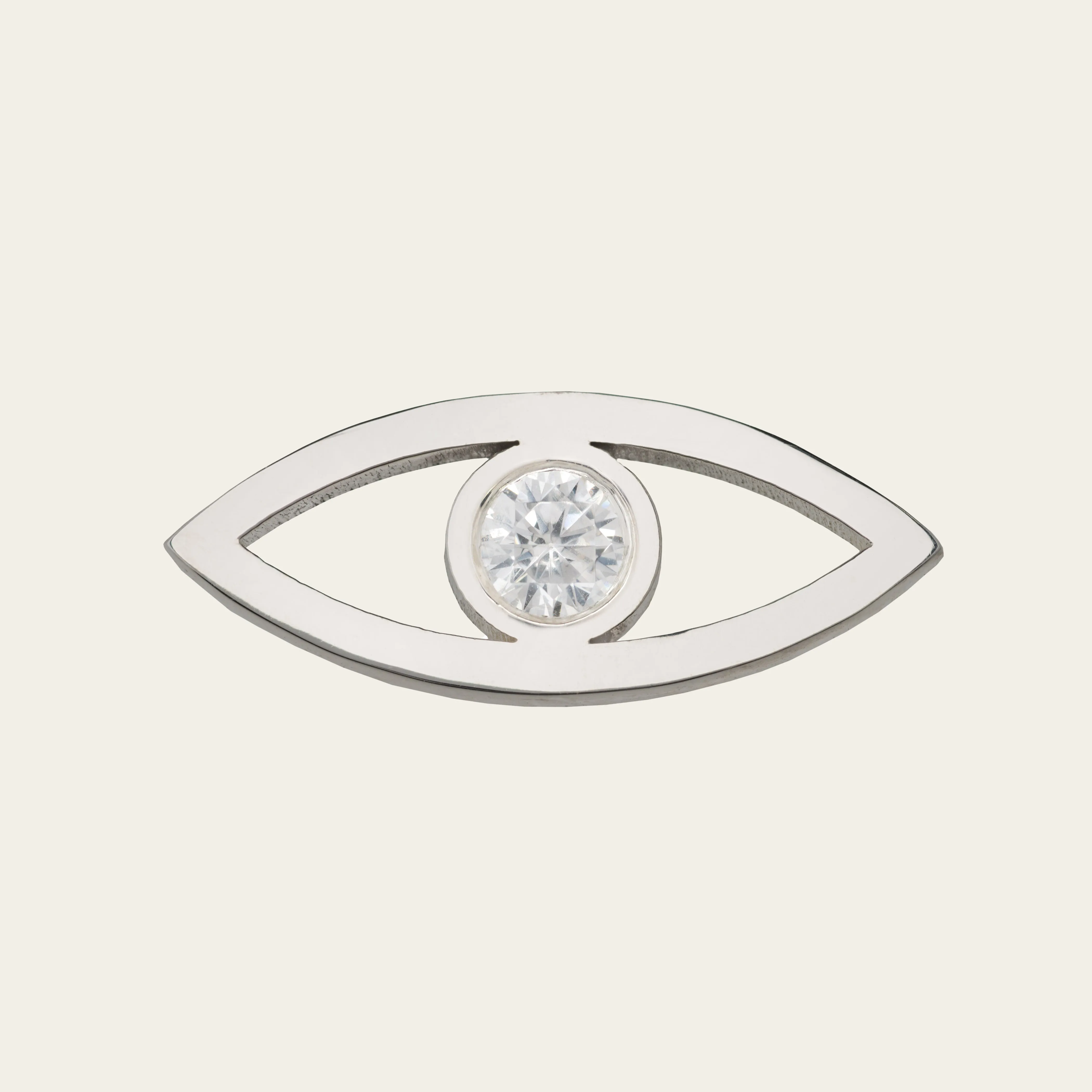 Pharaoh's Eye Silver Stud