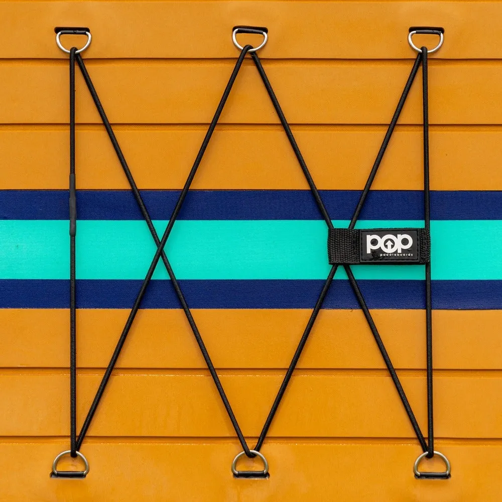 POP Inflatable 11'0 Yacht Hopper Teak/Blue/Mint