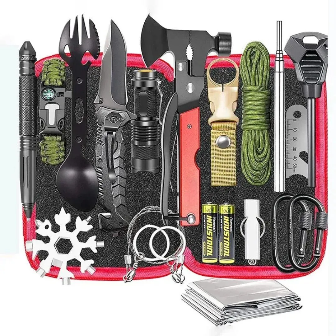 PrepPro 30-in-1 Elite Survival Kit – Compact Power. Total Preparedness.
