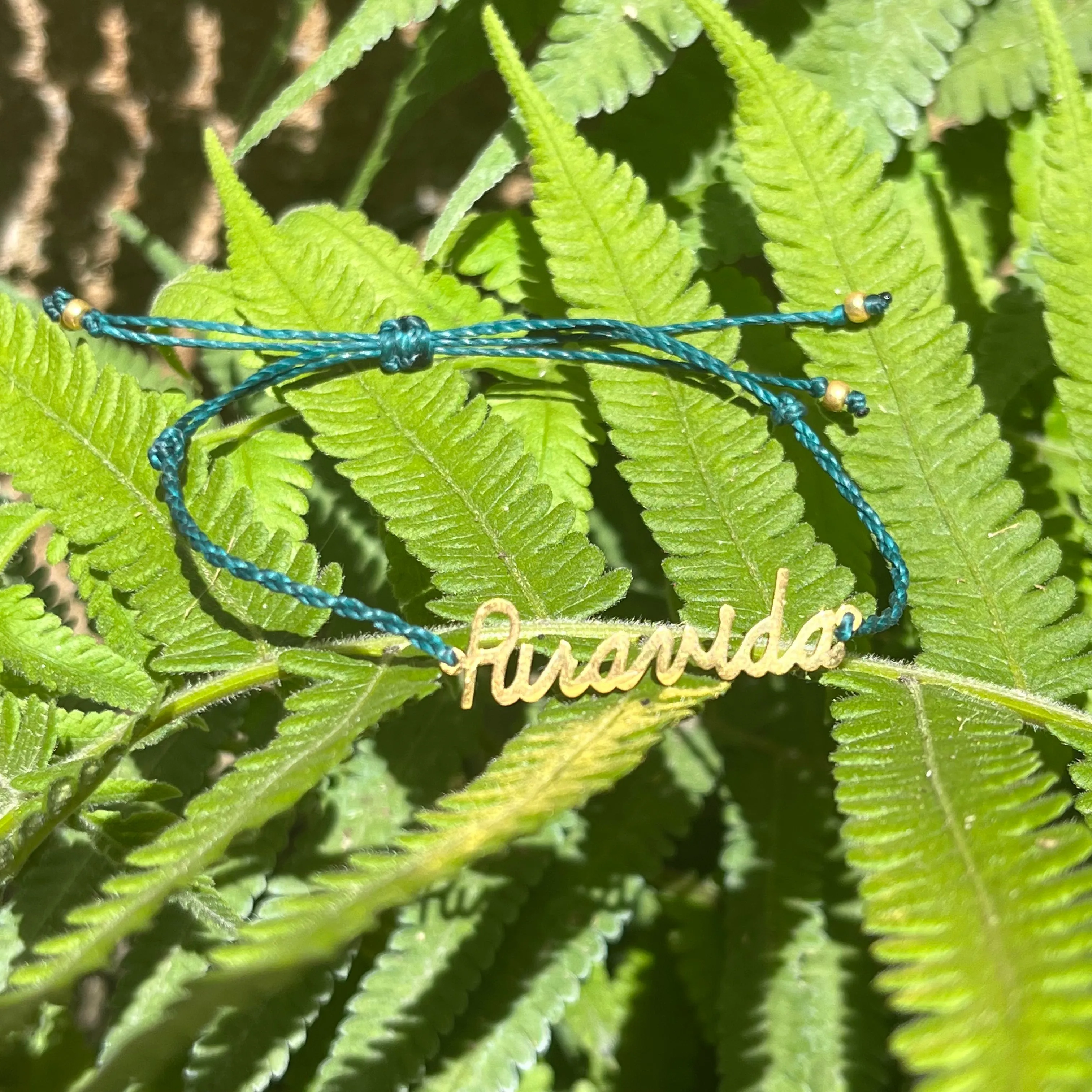 Pura Vida Script Bracelet