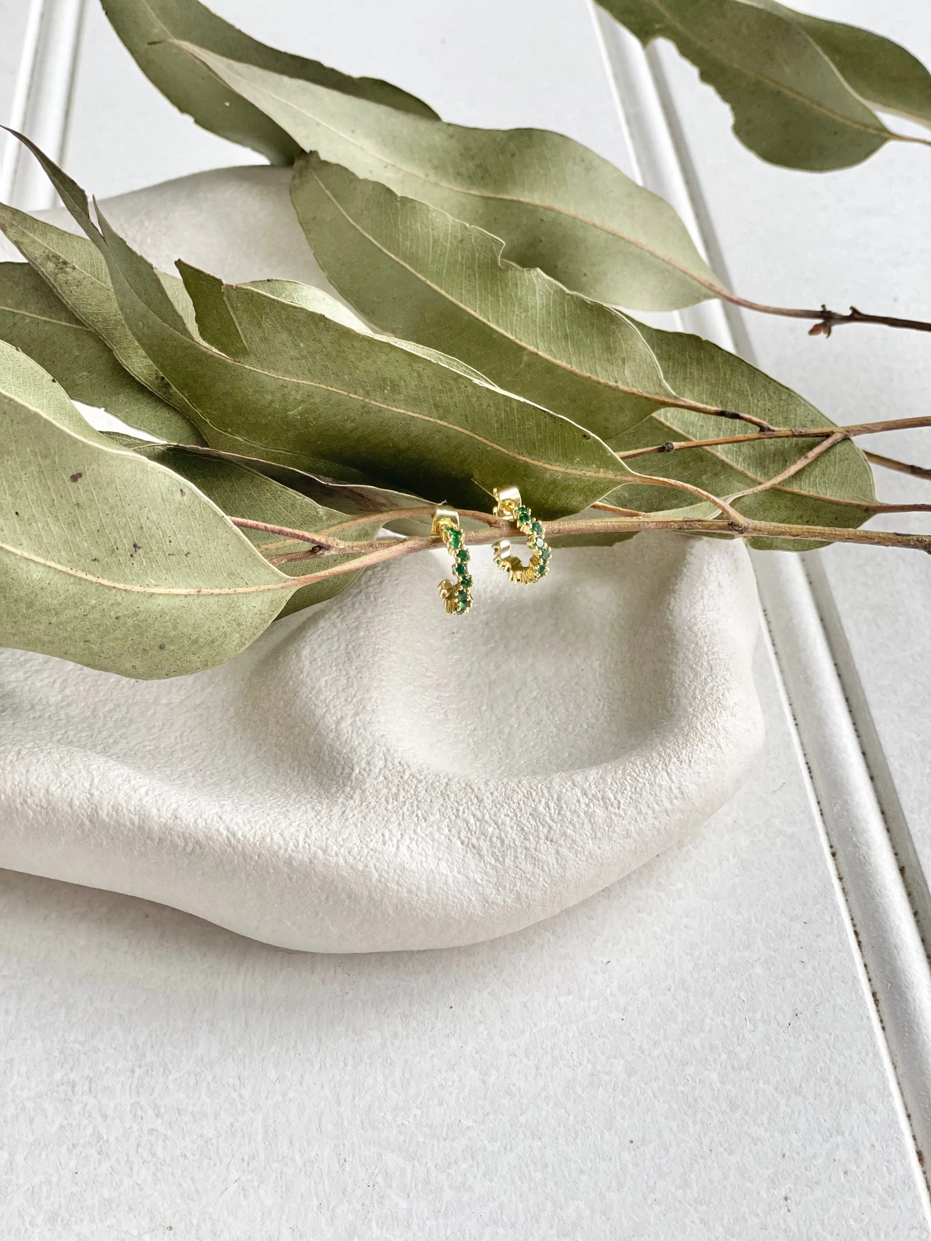 Radicle Hoop Earrings