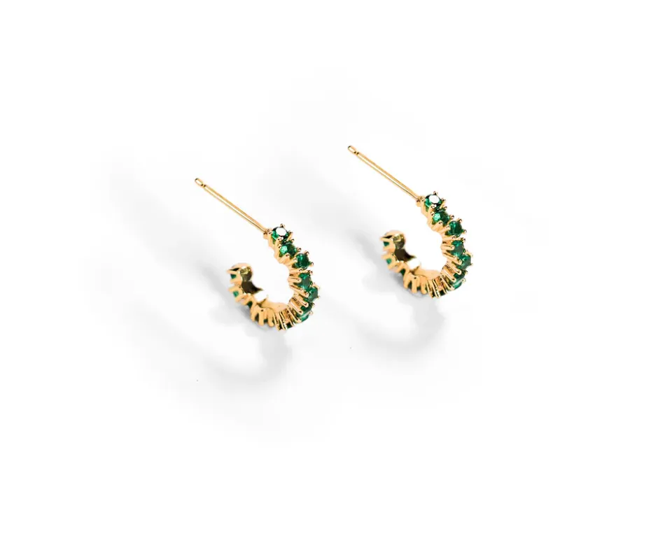 Radicle Hoop Earrings