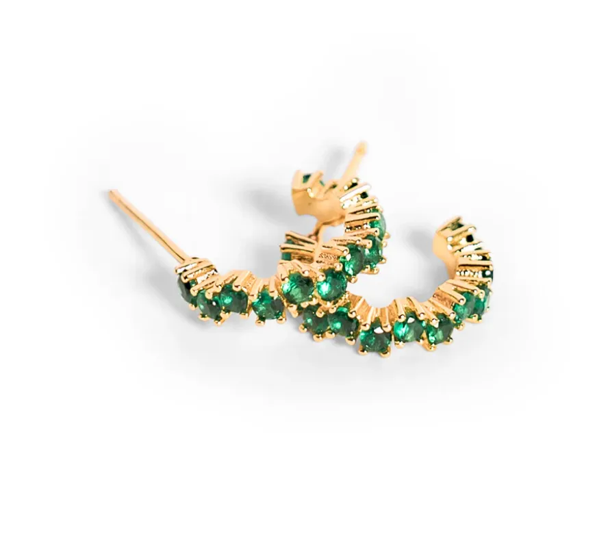 Radicle Hoop Earrings