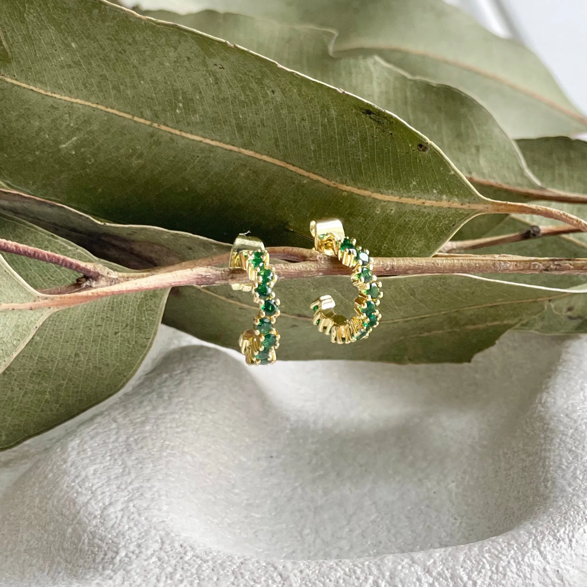 Radicle Hoop Earrings