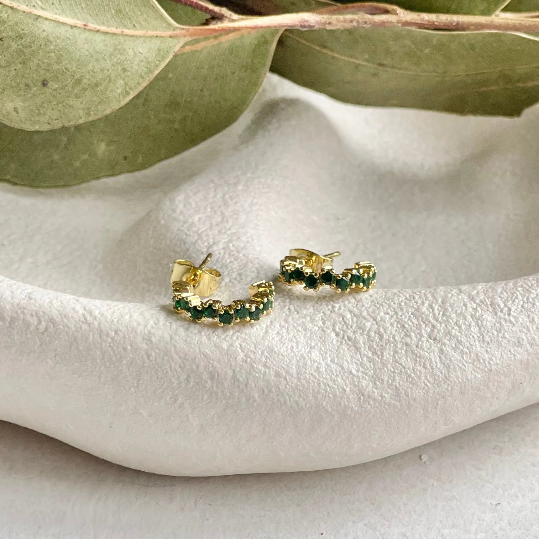 Radicle Hoop Earrings
