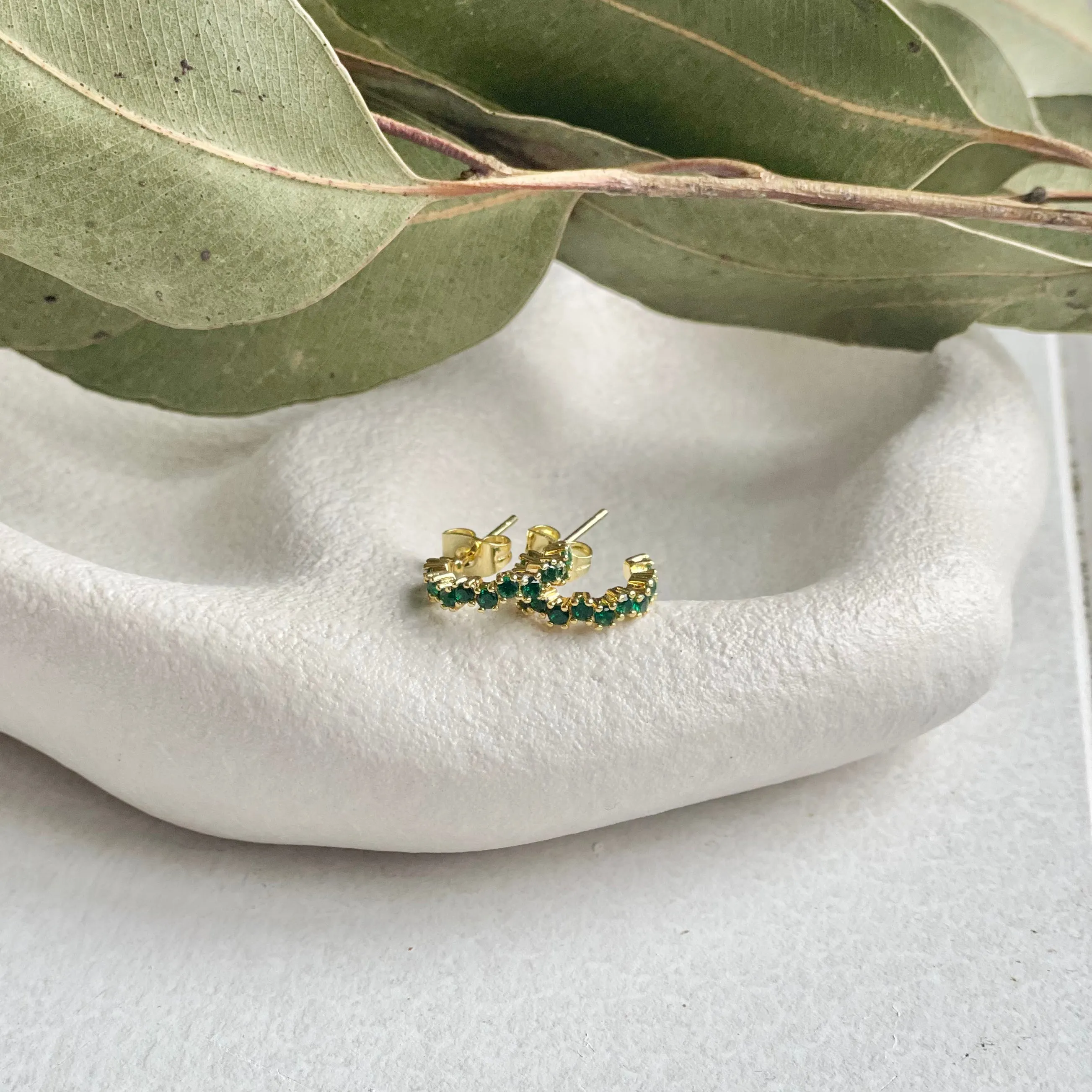Radicle Hoop Earrings