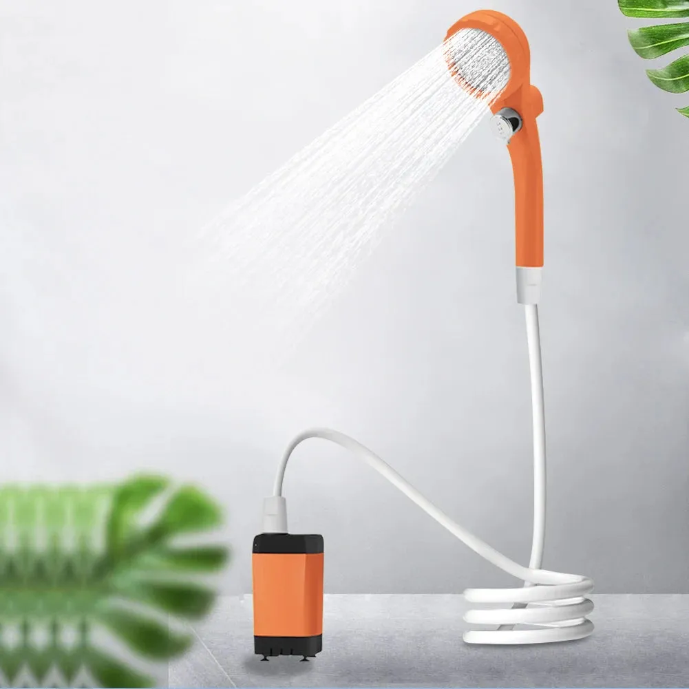 Rechargeable Camping Shower with Digital Display