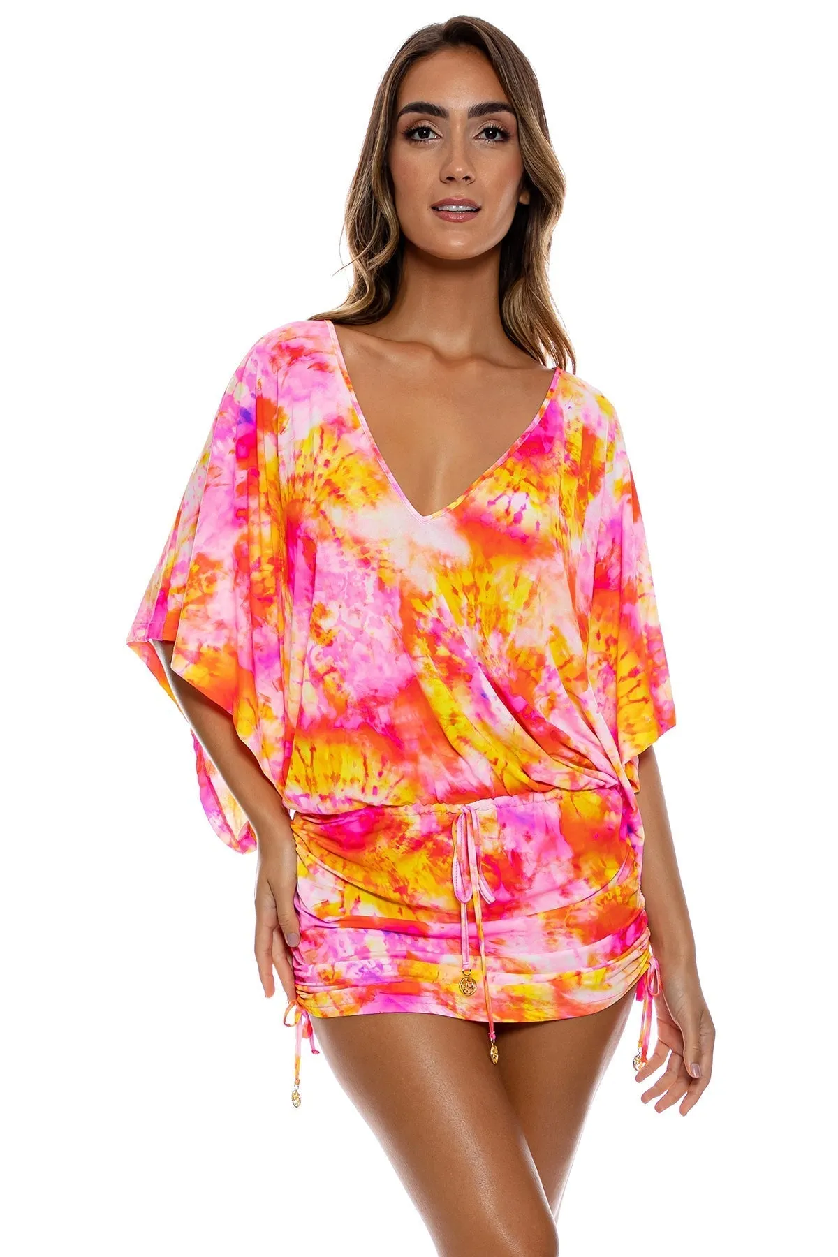 RETRO DREAM - Cabana V Neck Dress
