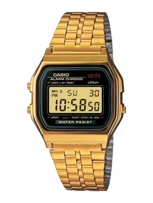 Retro Gold\Black Digital Watch