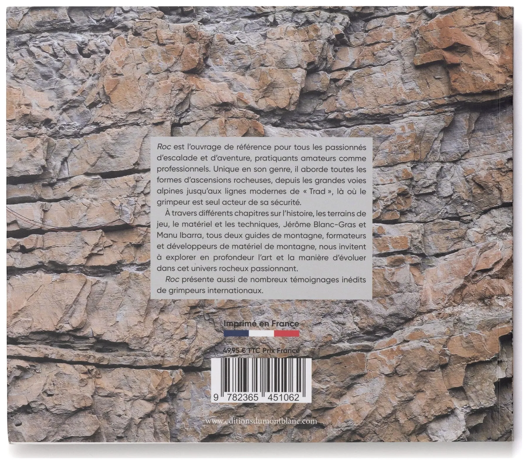 Roc, rock climbing reference guide