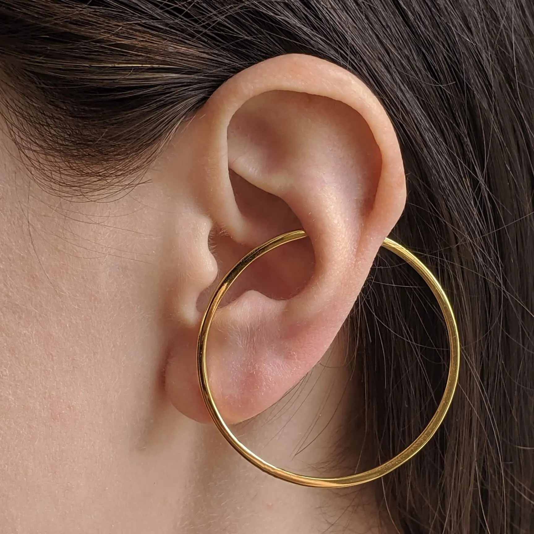 Running out fast Quick shipping Large Hoops Illusion