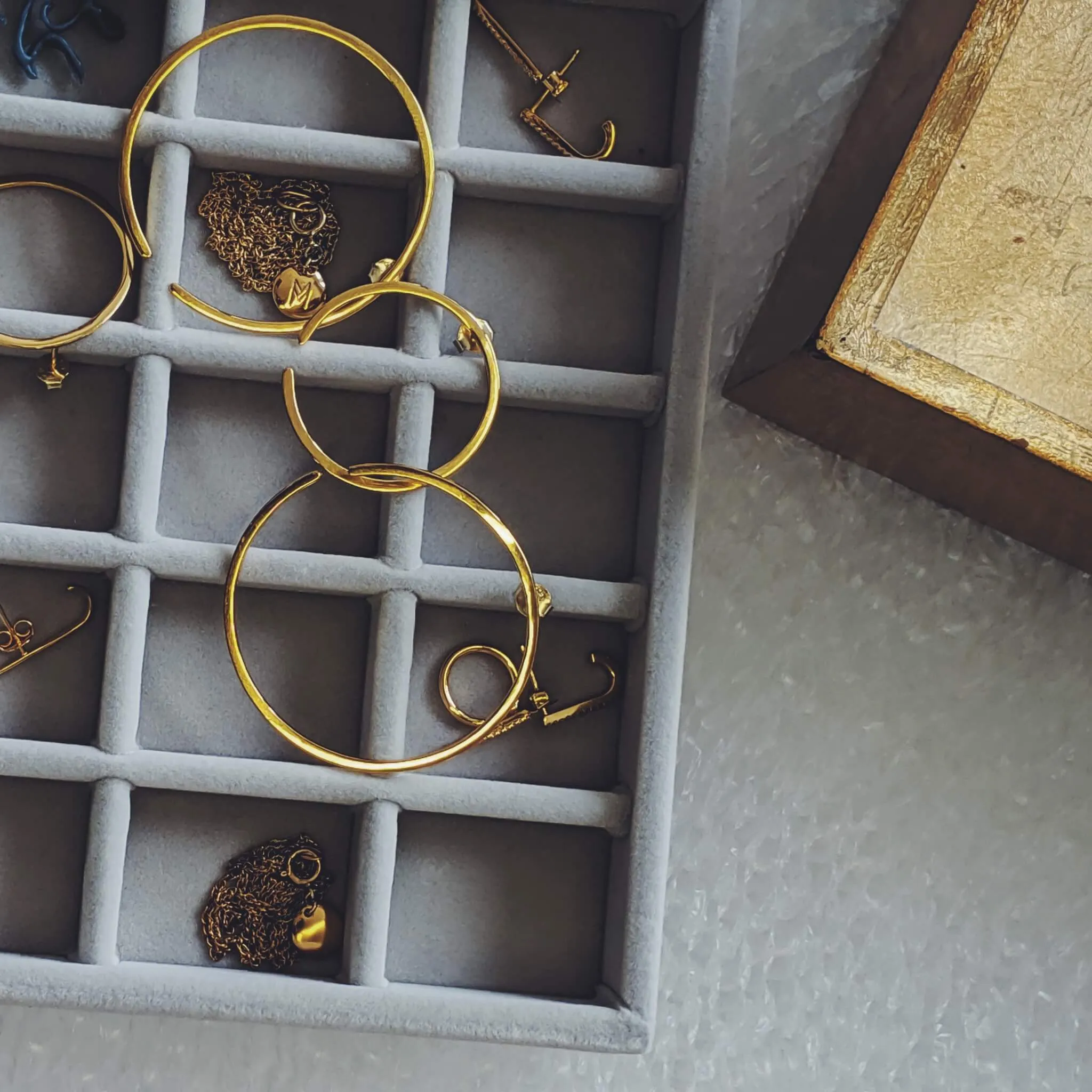 Running out fast Quick shipping Large Hoops Illusion