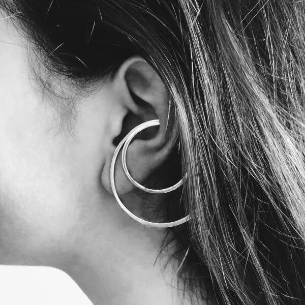 Running out fast Quick shipping Large Hoops Illusion