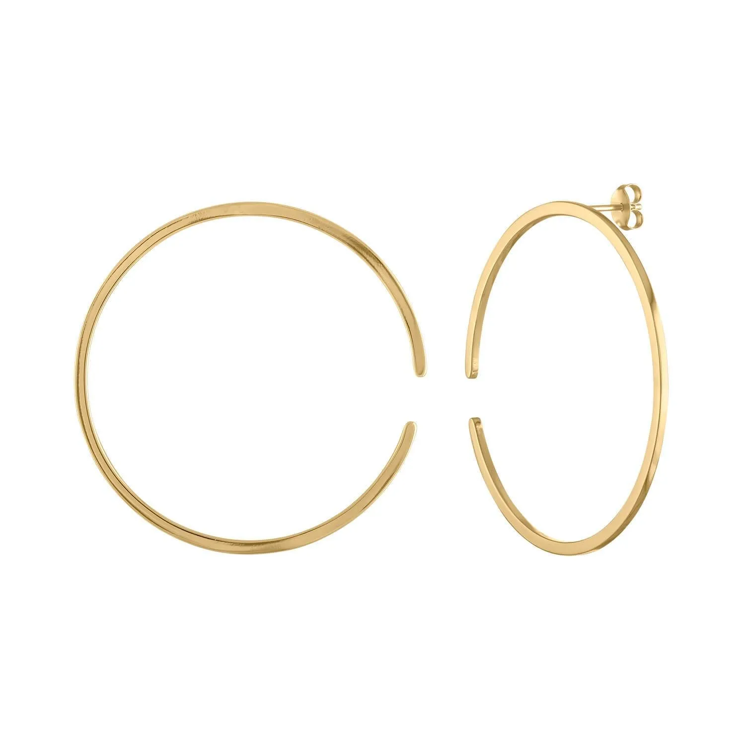 Running out fast Quick shipping Large Hoops Illusion