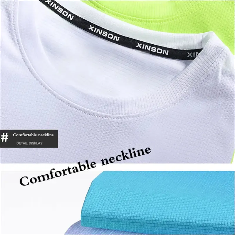 Running shirts, soccer shirts men, jersey sportswear men, running t-shirts quick dry compression
