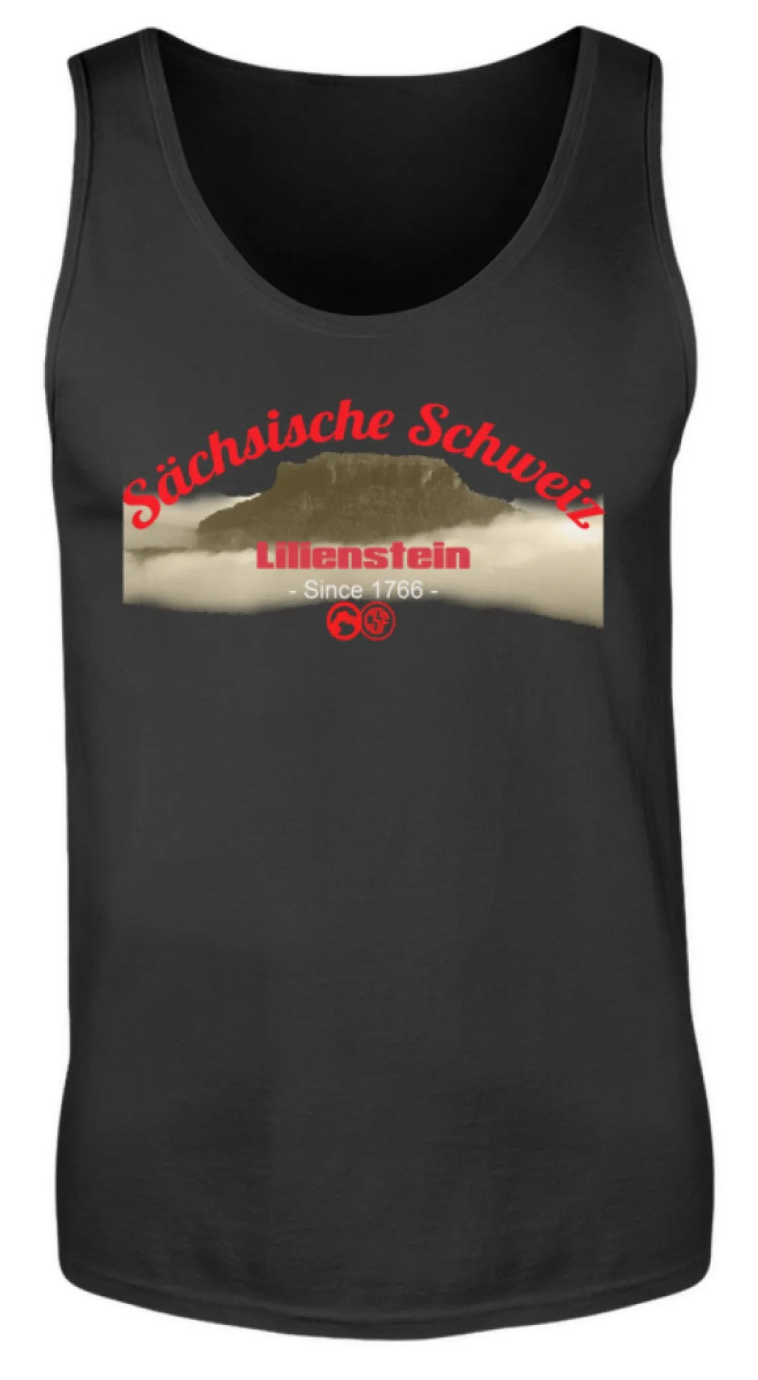 Sächsiche Schweiz - Lilienstein  - Herren Tanktop