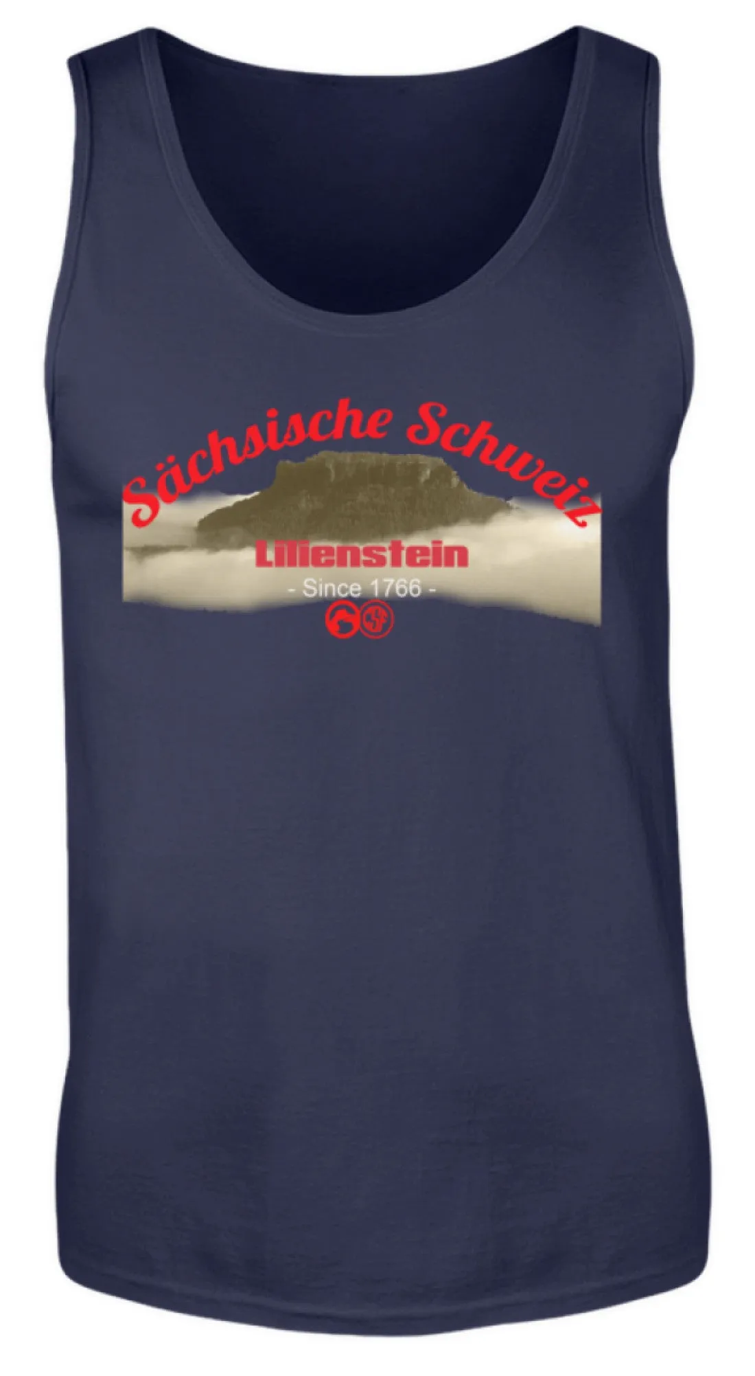 Sächsiche Schweiz - Lilienstein  - Herren Tanktop