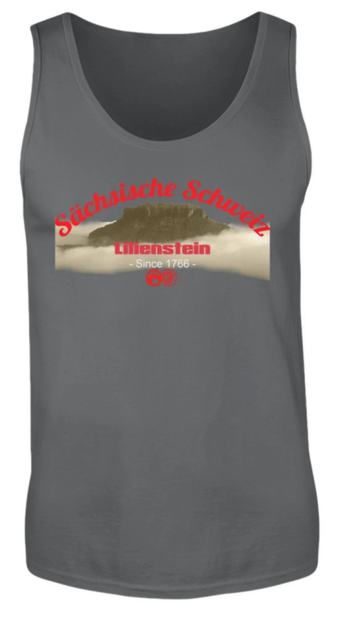 Sächsiche Schweiz - Lilienstein  - Herren Tanktop