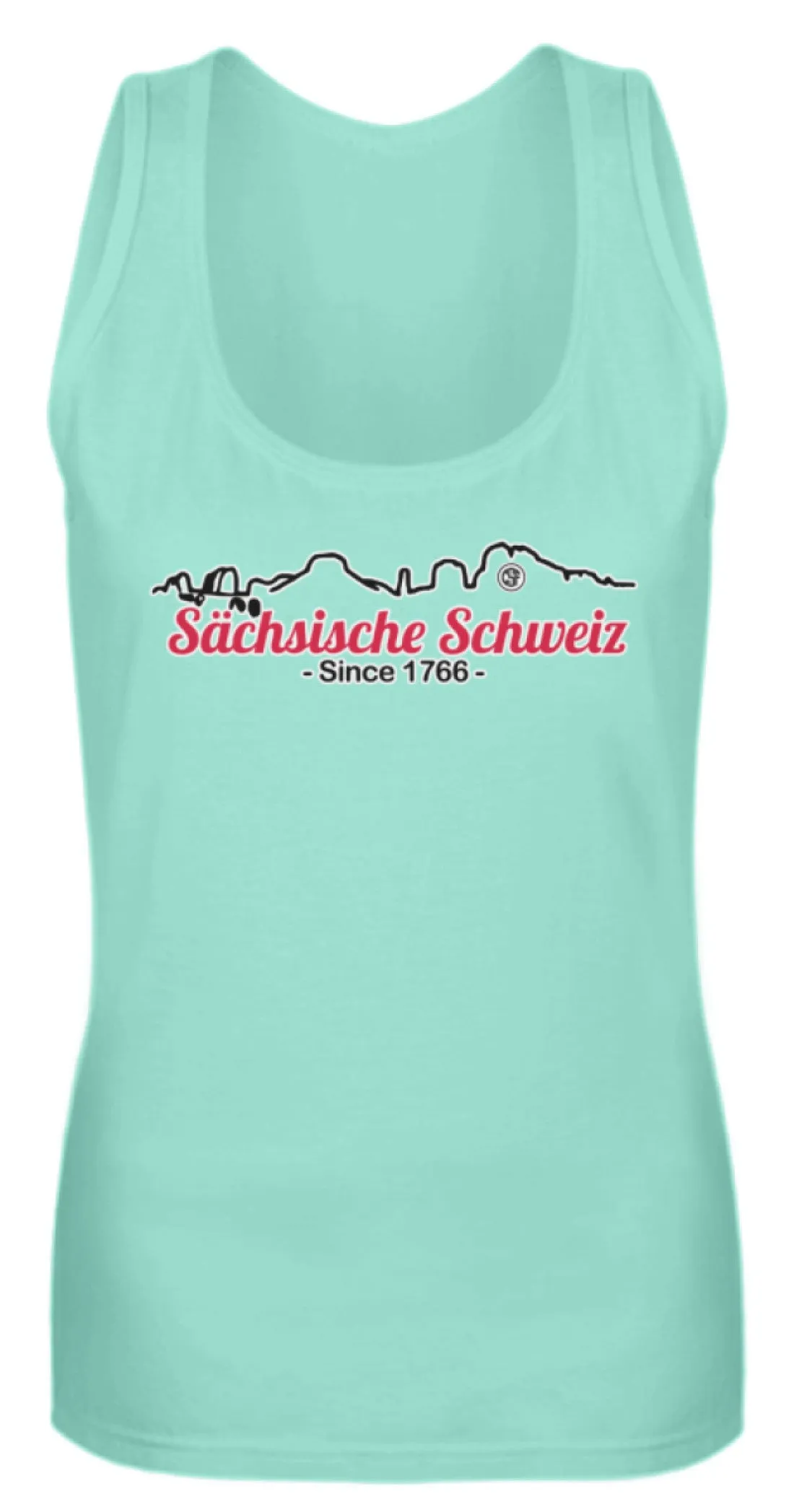 Sächsiche Schweiz - Skyline  - Frauen Tanktop