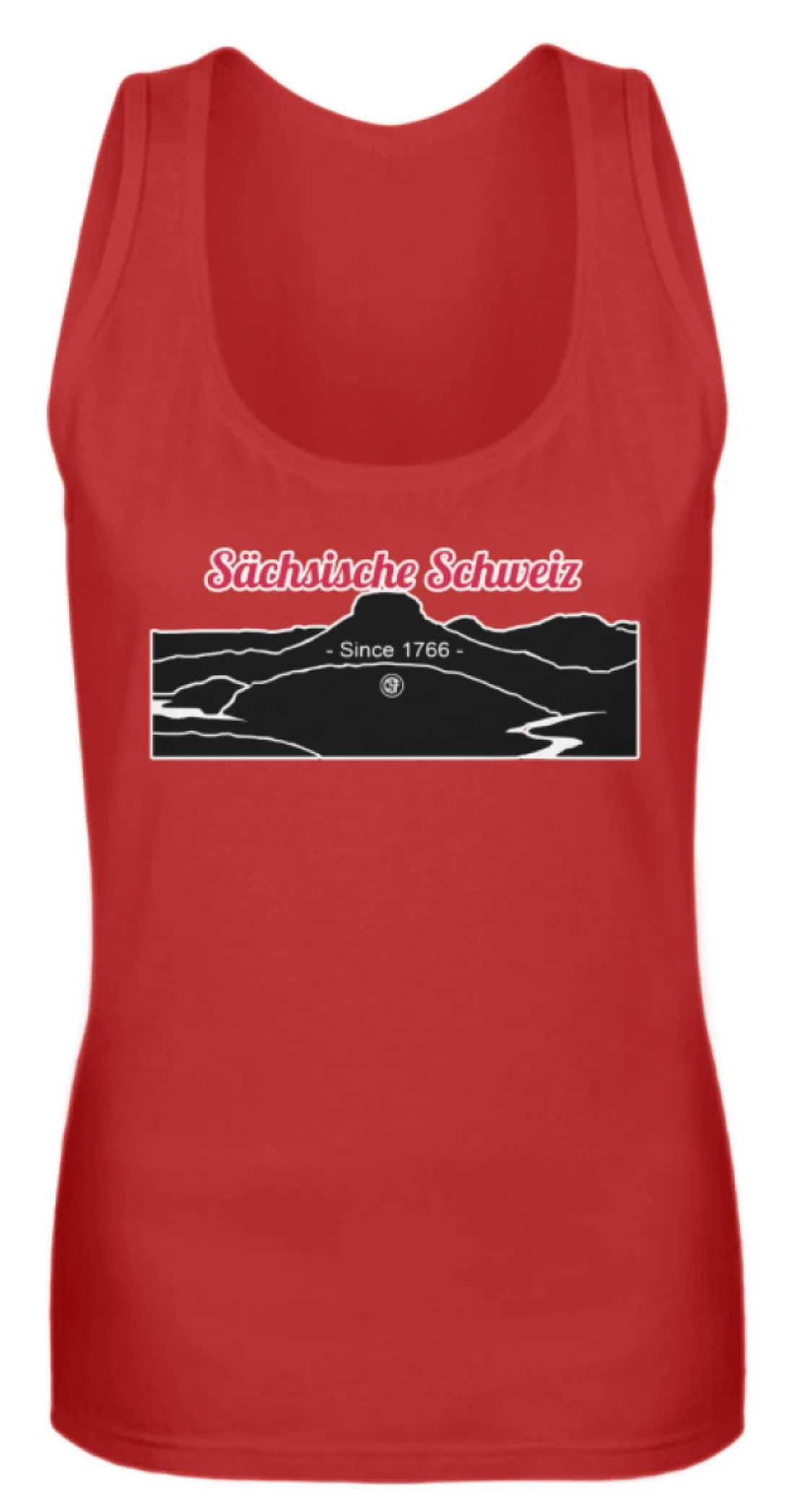 Sächsische Schweiz - Lilienstein  - Frauen Tanktop