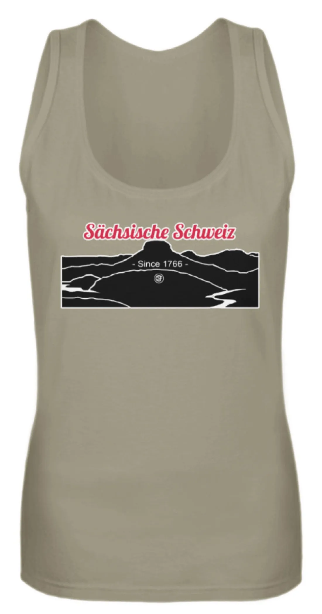 Sächsische Schweiz - Lilienstein  - Frauen Tanktop