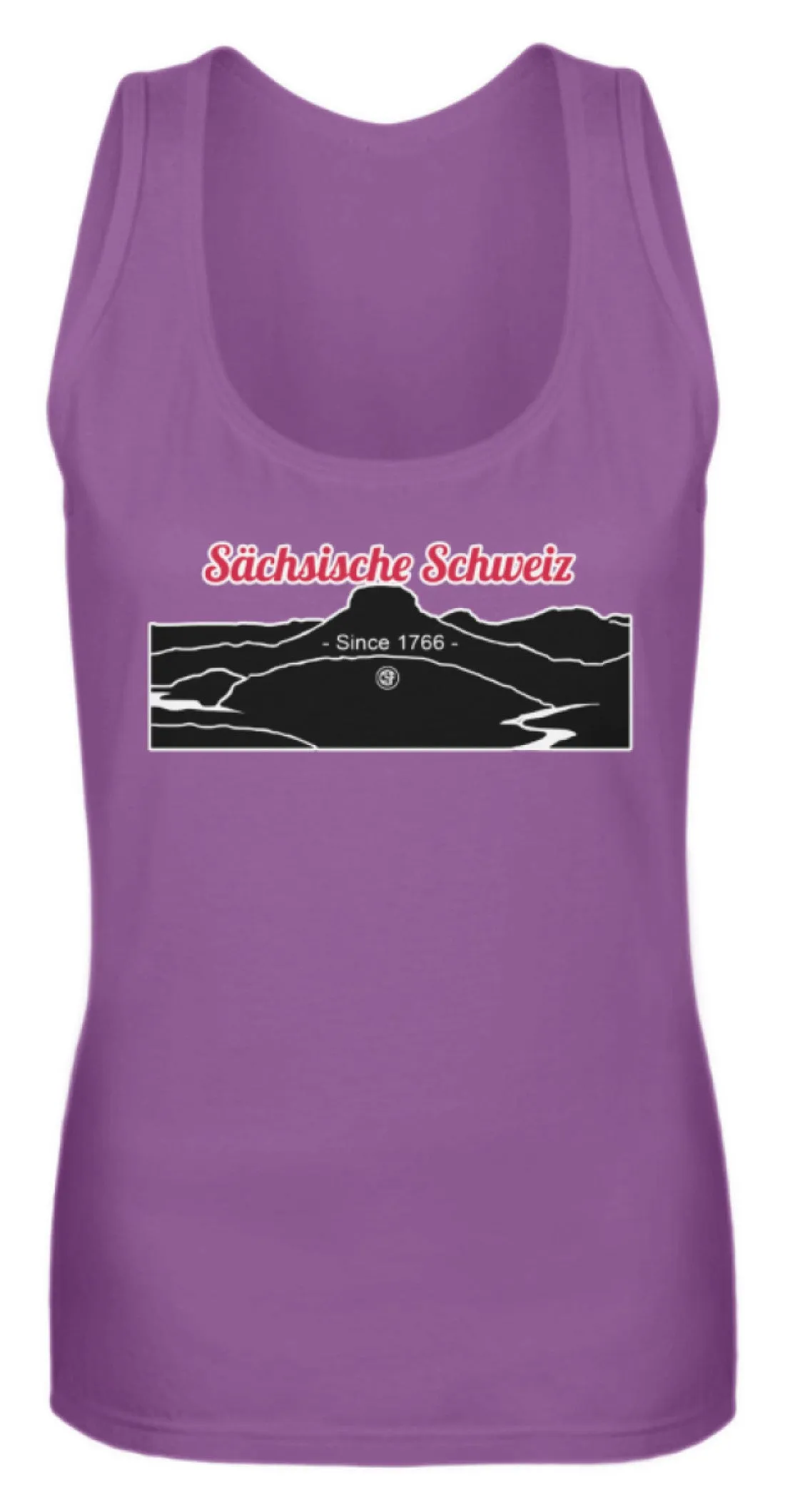 Sächsische Schweiz - Lilienstein  - Frauen Tanktop