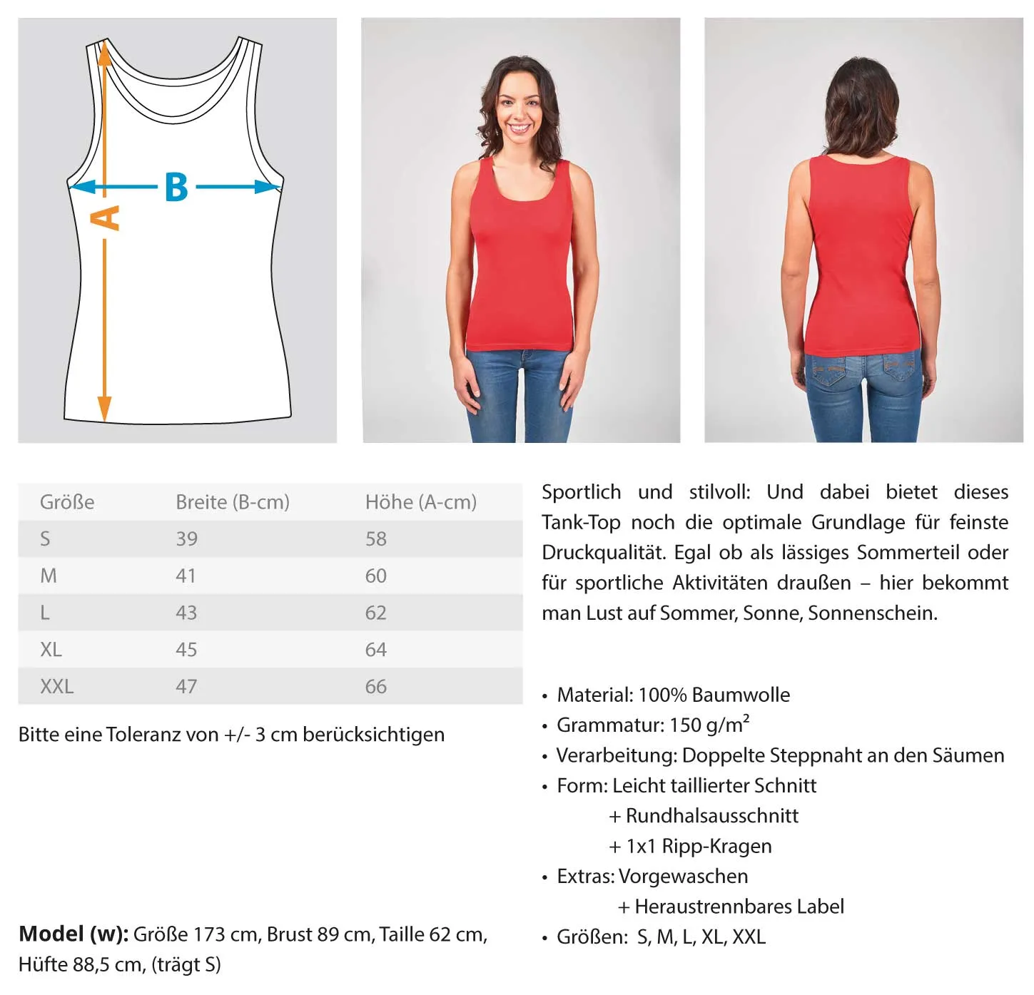 Sächsische Schweiz - Lilienstein  - Frauen Tanktop