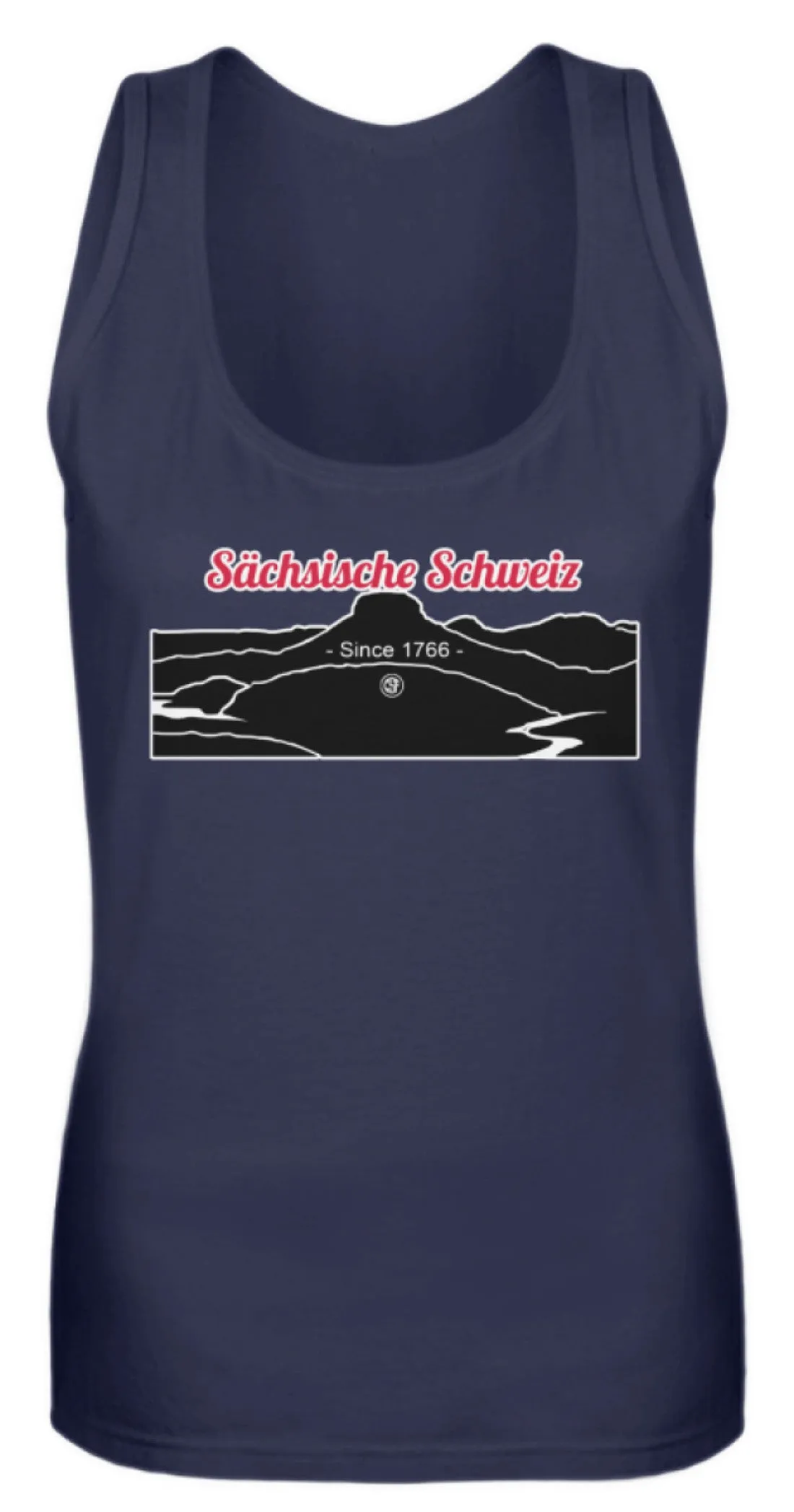 Sächsische Schweiz - Lilienstein  - Frauen Tanktop