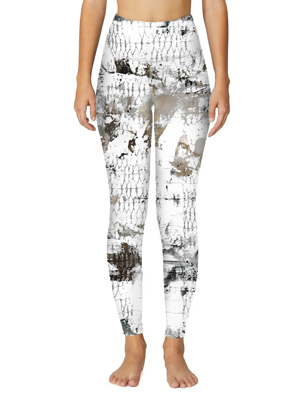 Serpentine Pattern Yoga Fitness Sport Leggings 