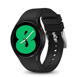 Silicone Sport Band Strap For Samsung Galaxy Watch 5 / 5 Pro / 4 / 4 Classic Black