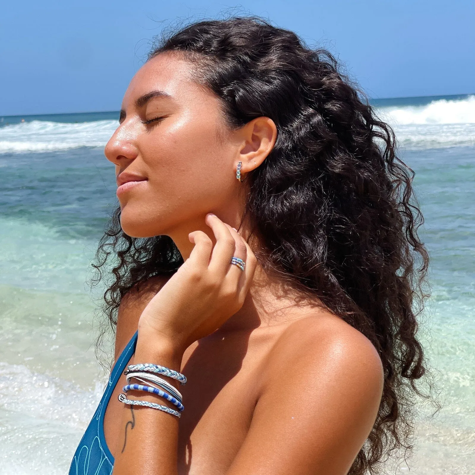 Silver Surf Bracelet