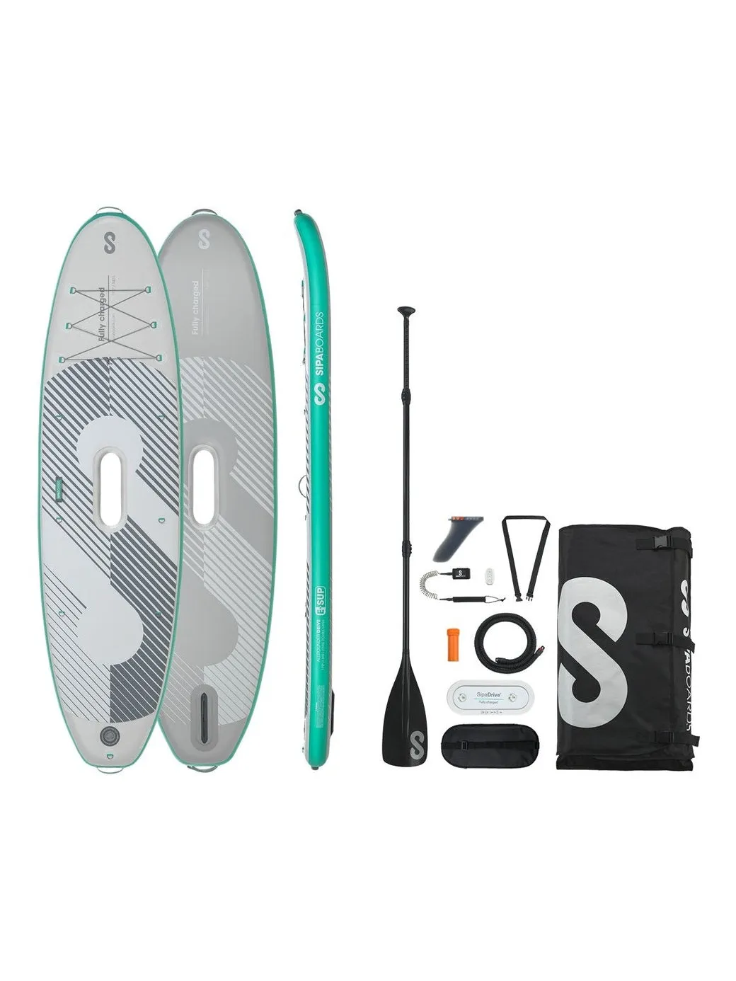 Sipa Drive Allrounder Aqua 11" Inflatable Electric Paddleboard