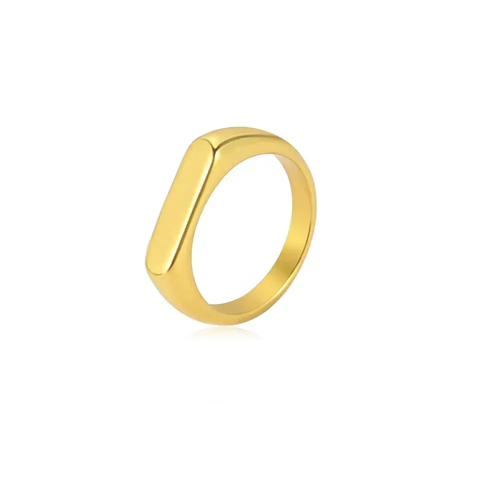 Skyrim Stainless Steel Signet Rings