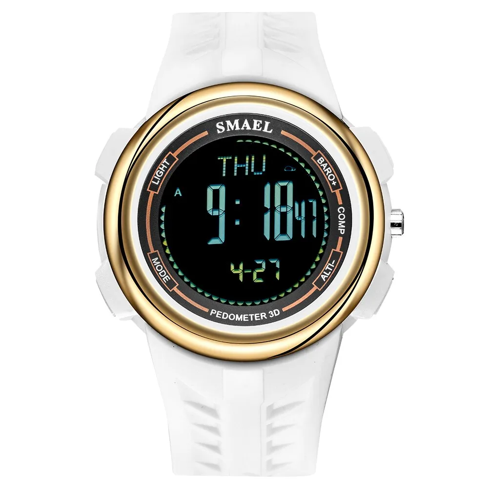 SMAEL New Fashion Watch Outdoor Sport Men Watches Waterproof Military Digital LED Wrist Watch Men Multifunction Male Clock