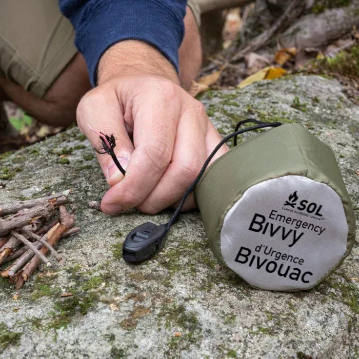SOL® Emergency Bivvy with Rescue Whistle