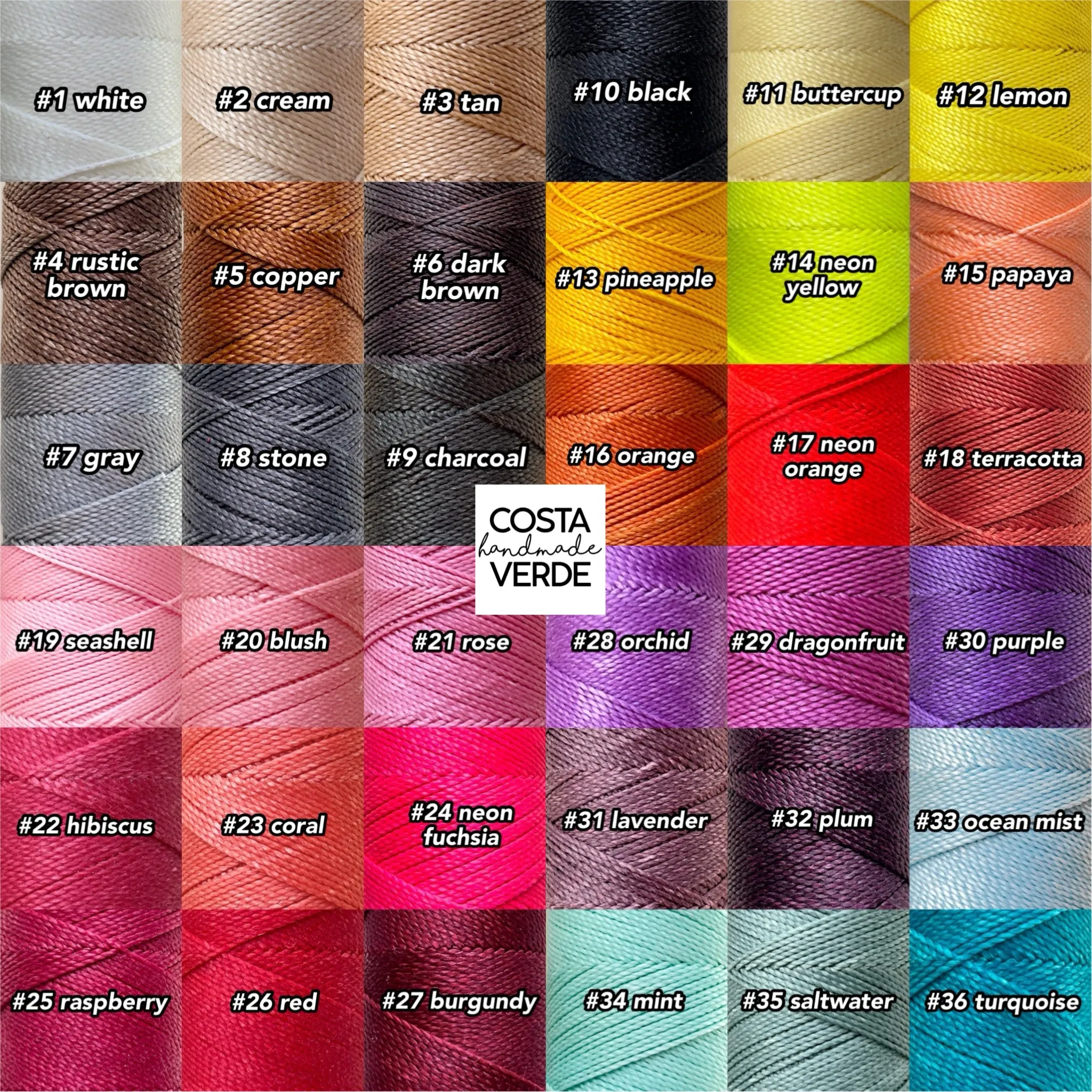 Solid Color Handwoven Macrame Bracelet