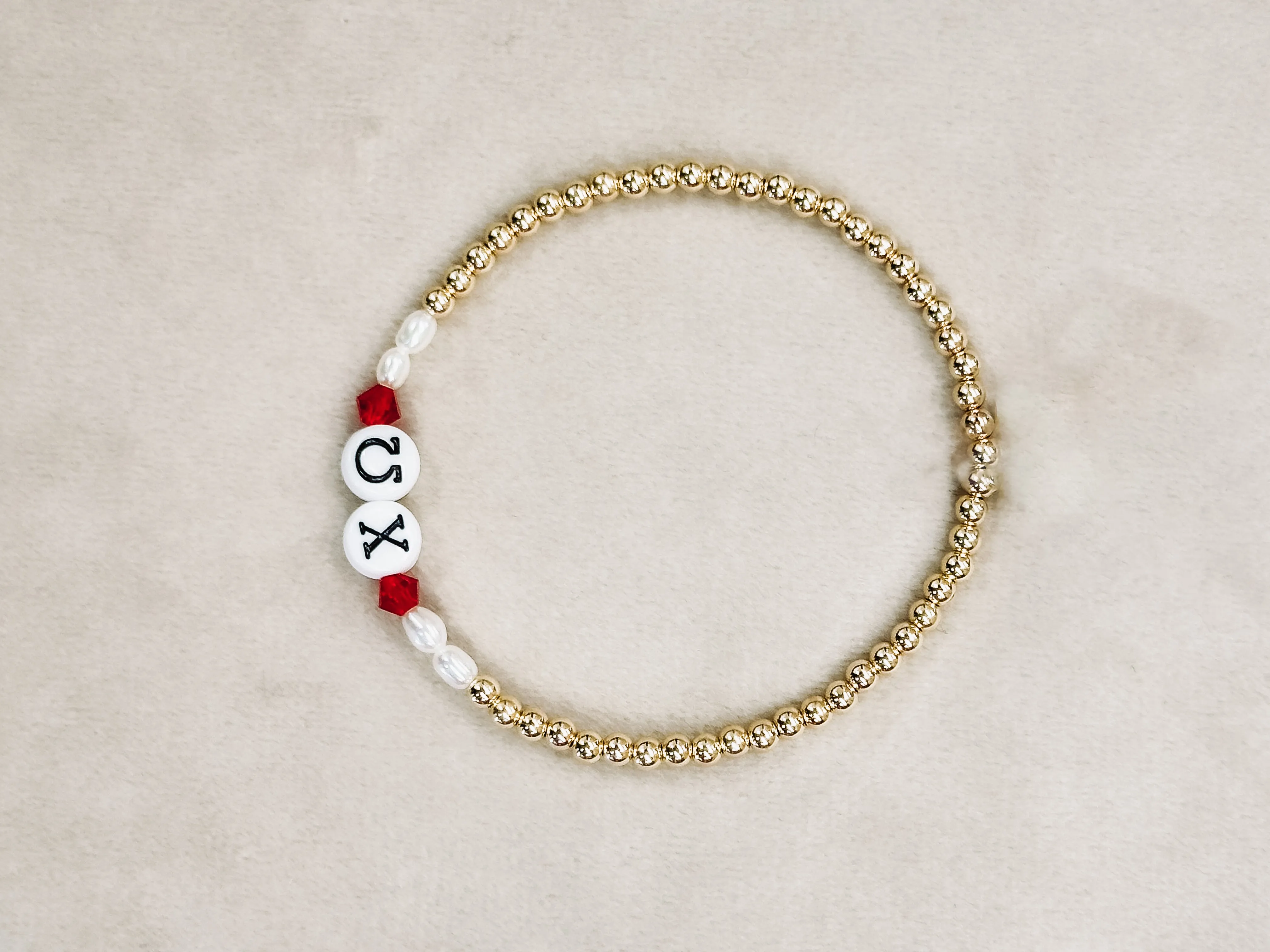Sorority Greek Letter Bracelet