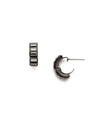 Sorrelli Meera Stud Earrings Midnight Moon