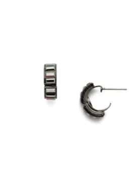 Sorrelli Meera Stud Earrings Midnight Moon