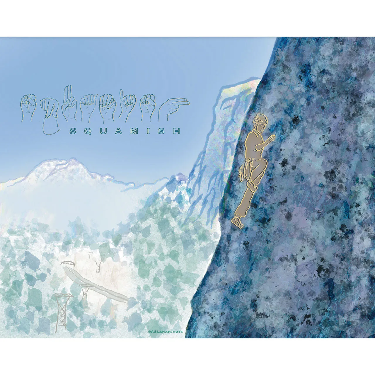 Squamish Sticker