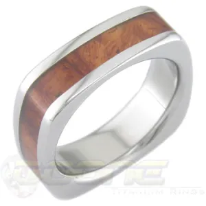 Square with Hardwood Inlay