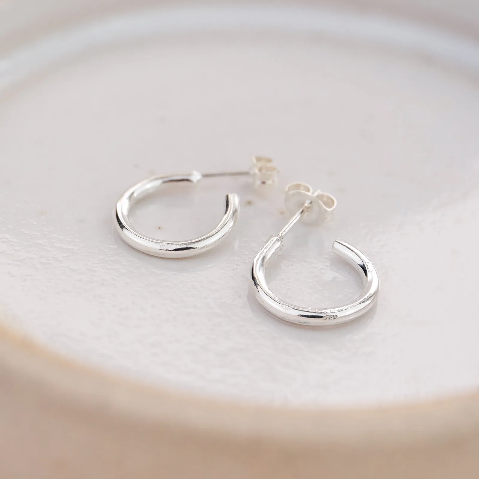 Sterling Silver Everyday Mini Hoop Earring