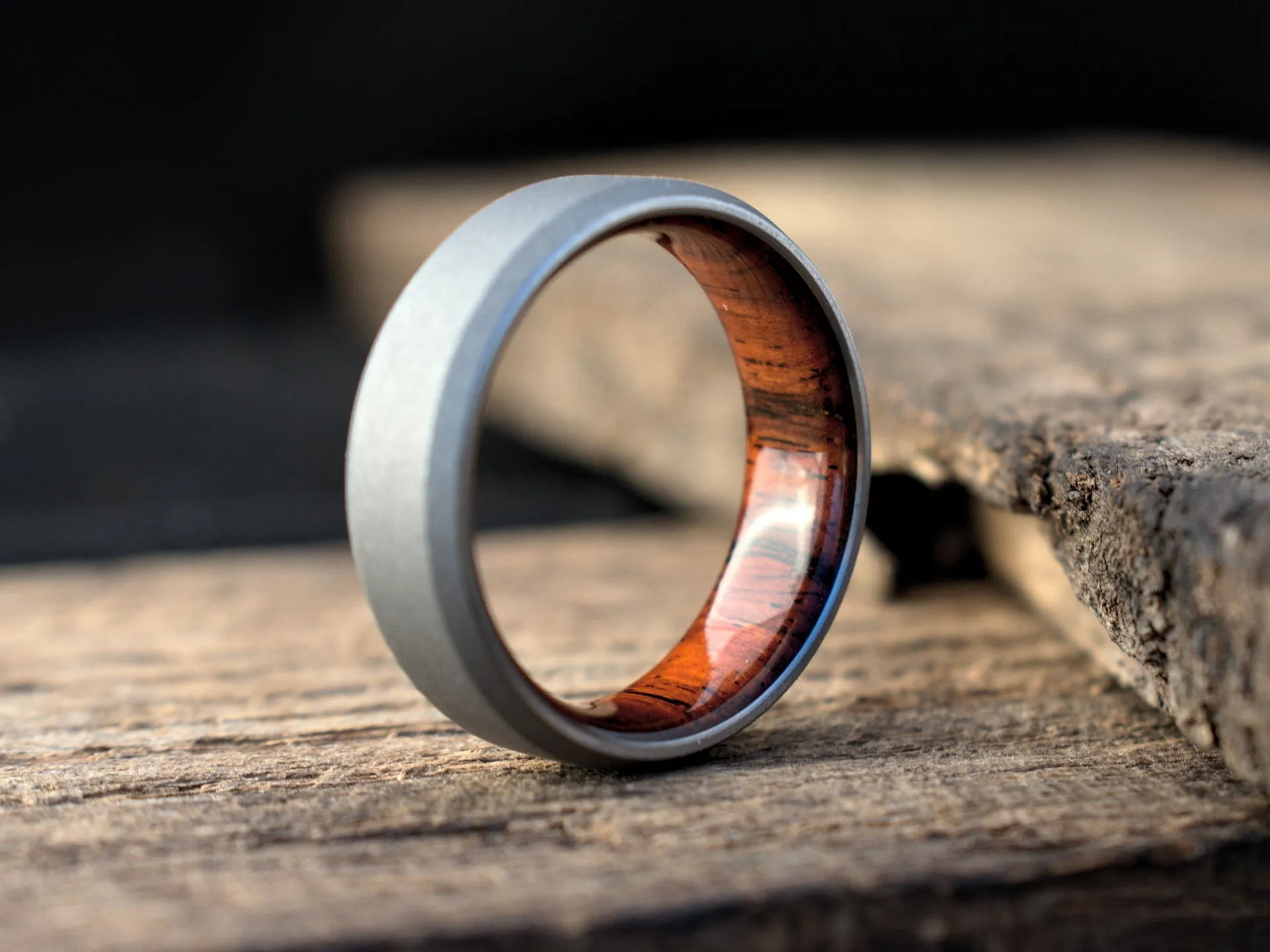 Stonewashed Duality (Cocobolo/Bevel)
