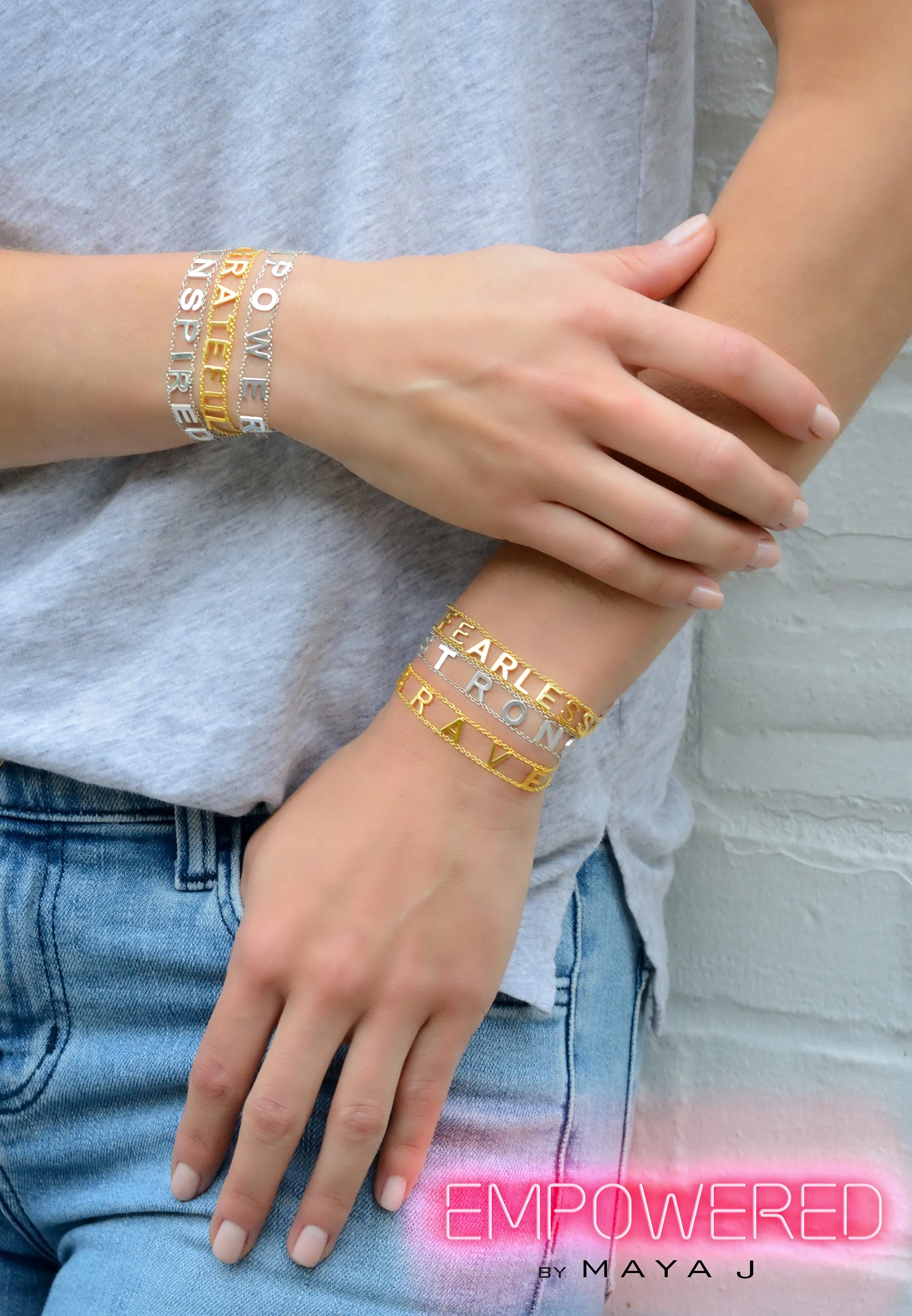 STRONG Empowered Bracelet - yellow EB24Y