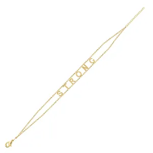 STRONG Empowered Bracelet - yellow EB24Y