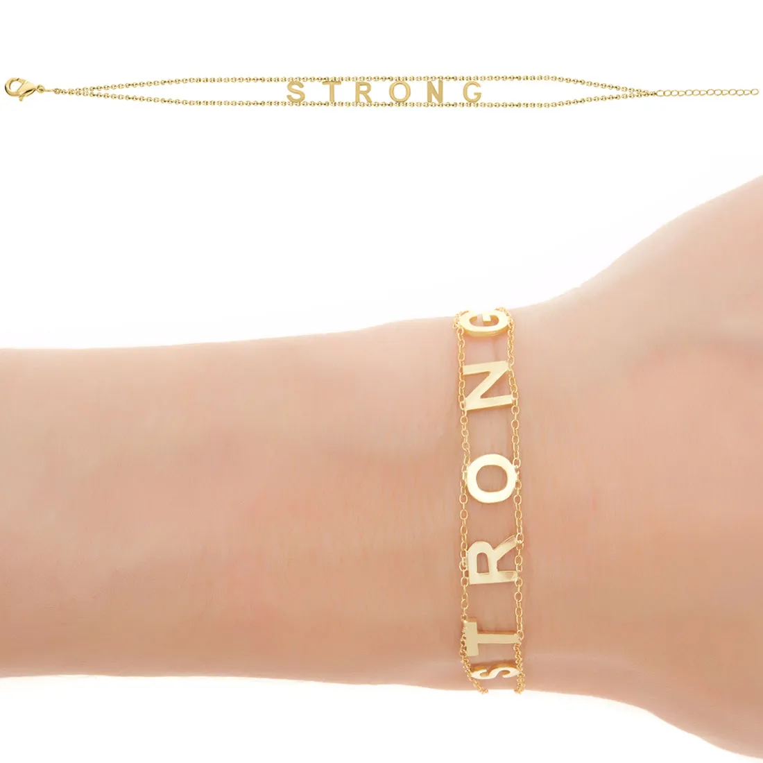 STRONG Empowered Bracelet - yellow EB24Y