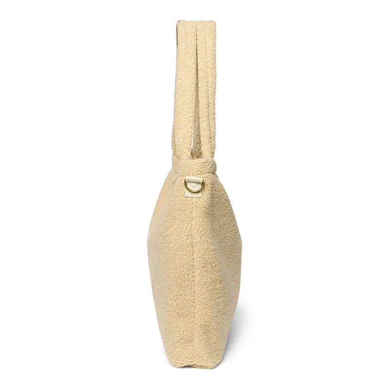 Studio Noos diaper bag 'Teddy' Ecru