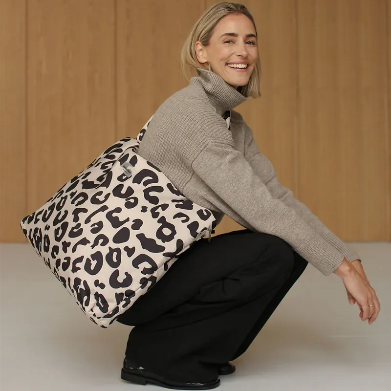 Studio Noos Puffy Diaper Bag 'Holy Cow'