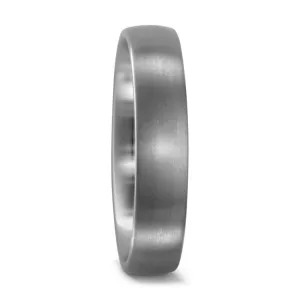 The Epic - Brushed Titanium, Ultra comfort fit, Wedding Ring Band 5mm to 6mm