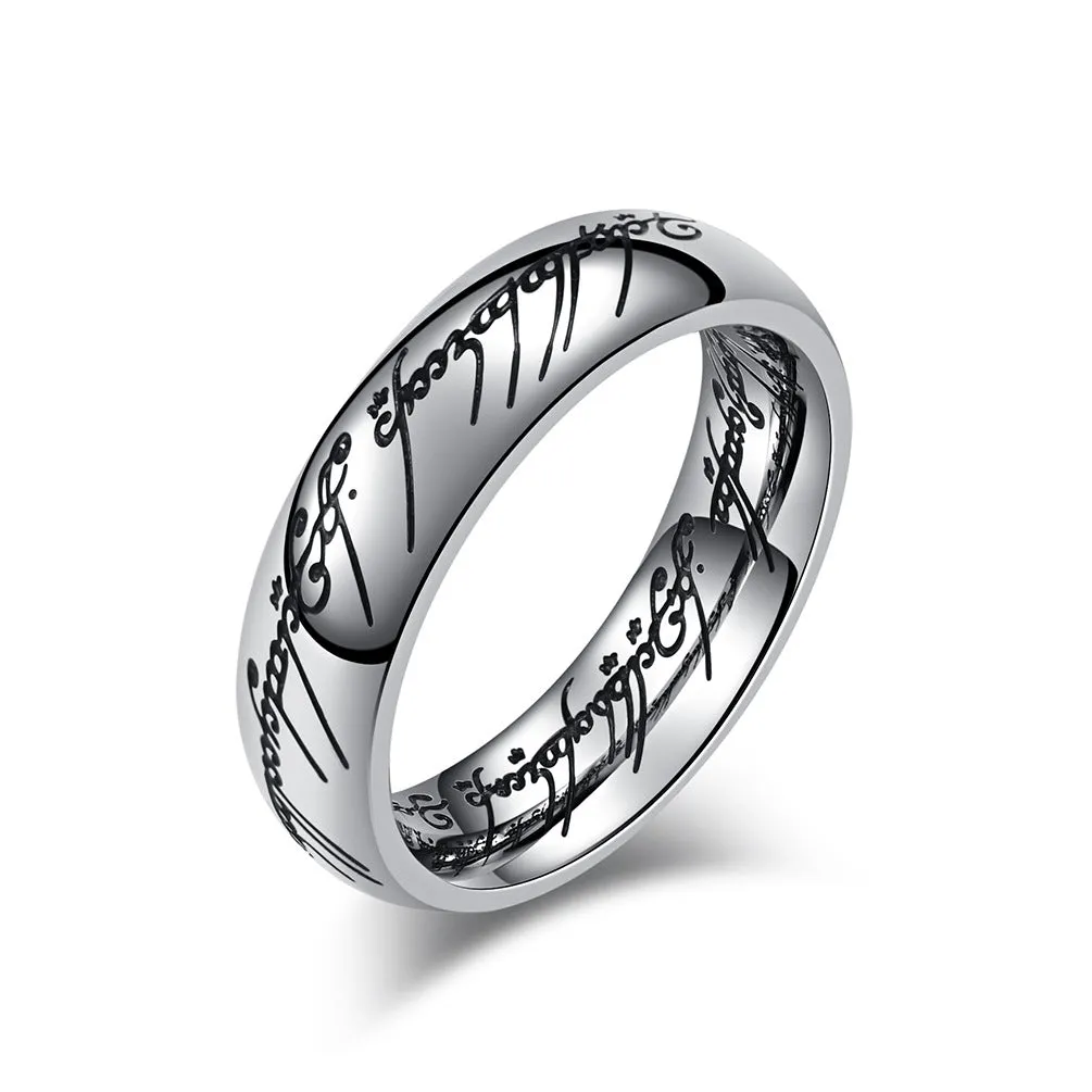 The Lord of the Rings Titanium Steel Ring